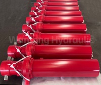 Kit hydraulique télescopique pour camion à benne basculante avant