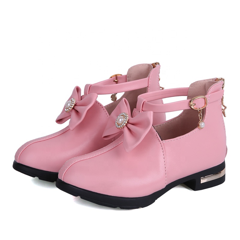 spring and autumn new fashion children's princess shoes girls dance dress shoes