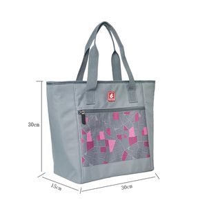 Bolsa Térmica de Gran Capacidad con Diseño Personalizado, de Poliéster con Cierre de Cremallera para Bebidas Frías, Almacenamiento de Hielo, Entrega de Alimentos y Camping - Product Image 2