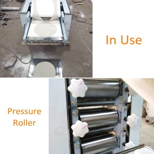 NEWEEK Meilleure vente Dia 40cm Taille personnalisée Pâte molle Machine automatique à pain pita arabe - Product Image 5