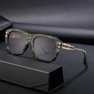 Lunettes de soleil polarisées MiDing pour hommes, monture noire en PC, verres TAC, protection UV400, style conduite en extérieur - Product Image 2