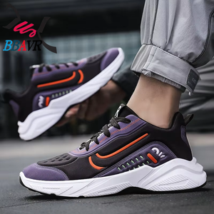 Nuevos Zapatos Deportivos Casuales para Hombre con Punta Redonda y Suela Gruesa de Plataforma Baja - Product Image 5