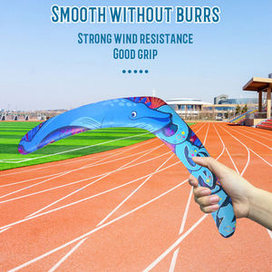 Euro-American Style V-Shape Colorful Wooden <span class=keywords><strong>Boomerang</strong></span> Juego al aire libre Dardos Juguete para atrapar y devolver - Product Image 2