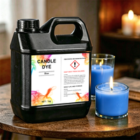 Colorant liquide naturel pour bougies, 1 kg, haute concentration, pour la fabrication de bougies en cire de soja, vente en gros, directement de l'usine