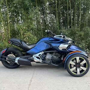รถมอเตอร์ไซค์ Can-<span class=keywords><strong>Am</strong></span> Spyder Factory Limited Dark พร้อมไซด์คาร์แบบปิดสำหรับผู้โดยสาร - Product Image 3