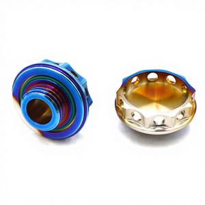 马自达赛车用HRMin高品质Gr.5钛合金Ti-6al-4v汽车油箱盖M35 - Product Image 1