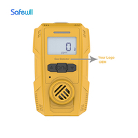 Le plus petit détecteur de gaz à gaz unique Safewill OEM/ODM ES20D analyseur de gaz portatif H2S CO O2 CL2 NH3 O3 HCN CLO2 NOX détecteur de gaz