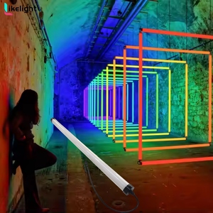 Tùy chỉnh chiều dài 40 mét DC12/24V ucs1903 ws2811 ánh sáng sân khấu <span class=keywords><strong>Led</strong></span> động nâng Ống artnet <span class=keywords><strong>RGB</strong></span> 360 độ <span class=keywords><strong>LED</strong></span> Pixel Ống ánh sáng - Product Image 1