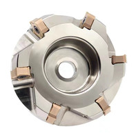 Tête de fraisage CNC à épaulettes MFPN66 pour coupe lourde, fraiseuse index MFPN et tour à Insert en carbure PNMU