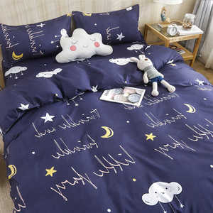 Kawaii Beer Beddengoed Set Voor Kinderen Meisje Polyester Twin Full <span class=keywords><strong>Queen</strong></span> Kingsize Aardbei Laken Kussensloop Slaapkamer Dekbedovertrek - Product Image 6
