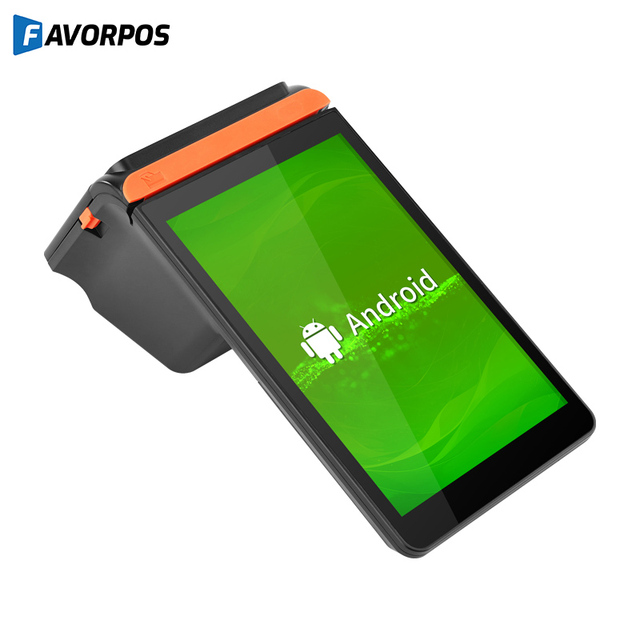 Android Handheld Pos With Printer NFC Pos Systems Portable Touchscreen Pos