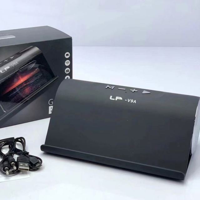 LP-V9A Custom Colorful Metal Speaker Wireless Outdoor Speaker Bass Subwoofer Speaker