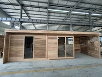 Sauna extérieur moderne avec bain à remous |   Conception personnalisée, bois canadien |    Service de consultation