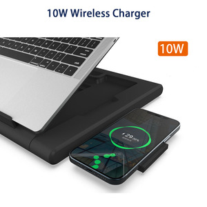 12-في-1 محطات الإرساء حامل كمبيوتر محمول <span class=keywords><strong>Hub</strong></span> مع شاحن لاسلكي HD-MI VGA الصوت إيثرنت شبكة 1000M <span class=keywords><strong>USB</strong></span> <span class=keywords><strong>C</strong></span> محور حامل كمبيوتر محمول - Product Image 4