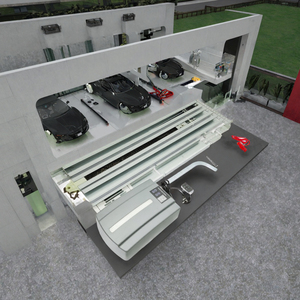 Ouvre-porte de garage intelligent électrique 800N pour villa moderne, moteur DC, construction en alliage d'aluminium, support optionnel chaîne/courroie, batterie - Product Image 3