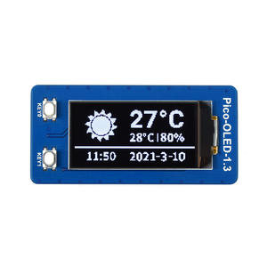 Módulo de pantalla OLED Waveshare de 1,3 pulgadas para Raspberry <span class=keywords><strong>Pi</strong></span> Pico, 64x128 píxeles, controlador SH1107 integrado, interfaz SPI/I2C - Product Image 1