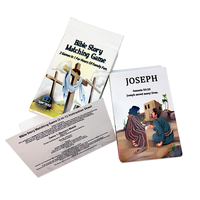 Fabricant de cartes à jouer personnalisées par stratification brillante Jeu de cartes d'affirmation de cartes d'éducation personnalisé avec instructions
