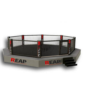 <span class=keywords><strong>Cage</strong></span> octogonale <span class=keywords><strong>MMA</strong></span> à utiliser pour événement, plate forme de 9x9M, avec 1 M surélevé - Product Image 1