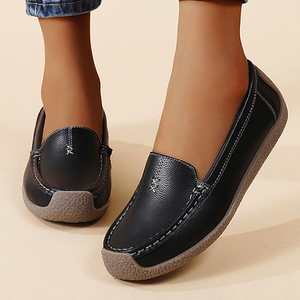 Haute qualité léger infirmière chaussures A399 vente chaude nouvelles femmes chaussures plates décontracté grande taille semelle souple Surface souple <span class=keywords><strong>maman</strong></span> chaussures - Product Image 1
