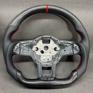 Volante de Fibra de Carbono y Alcántara para vw gti <span class=keywords><strong>F1</strong></span> vw passat Cc 2010 Transporter alcantara vw Golf Mk6 R, Directo de Fábrica al por Mayor - Product Image 3