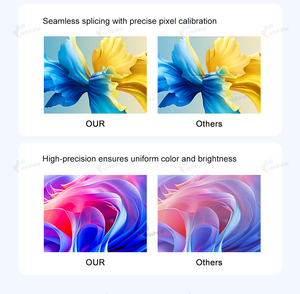 Écran LED géant 4K pour mur vidéo intérieur, montage mural, <span class=keywords><strong>cinéma</strong></span> maison, P1.56 P1.86 P2.5, écran HD pour salle de contrôle - Product Image 5