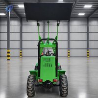 Mini-chargeuse électrique à roues motrices 4x4, certifiée CE, pour écuries, pâturages, propriétés, jardins et cours – Vente directe usine