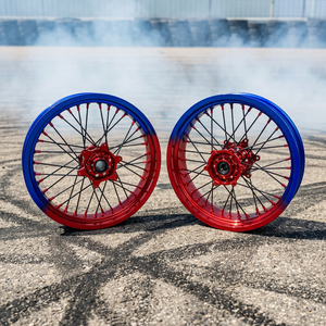 <span class=keywords><strong>Prix</strong></span> d'usine, roues de supermotard complètes en alliage d'aluminium de 17 pouces, neuves, personnalisées, pour YZ450 <span class=keywords><strong>YZ</strong></span> <span class=keywords><strong>125</strong></span> YZF 250 - Product Image 2