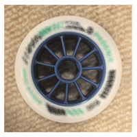 Roues de patins à roulettes professionnelles - Roues en polyuréthane haute résistance et anti-usure pour la course et l'entraînement