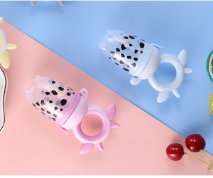 <span class=keywords><strong>Regalo</strong></span> di massaggiagengive del <span class=keywords><strong>ciuccio</strong></span> del bambino dell'alimentatore della frutta dell'alimento per bambini del silicone libero OEM/ODM del fumetto della fabbrica - Product Image 4