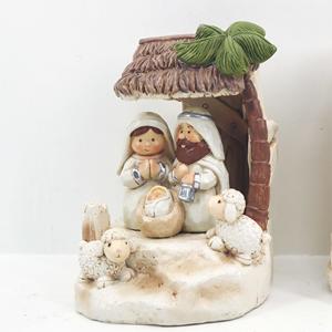 Buena calidad Madre Virgen María y Niño Jesús resina Natividad estatua estatuilla - Product Image 6