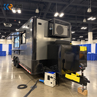 Camion de restauration rapide sur mesure pour beignets et churros, remorque à desserts avec homologation DOT VIN CE