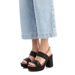 Sandalias de Tacón para Mujer Refresh, Color Negro 171940, Plataforma con Tacón de Bloque, Zapatos de Verano - Product Image 5