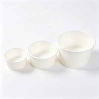 Bols en papier kraft biodégradables en gros 750ml 1100ml 1500ml jetables pour soupes chaudes, pain, céréales, lait