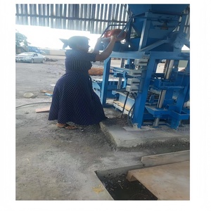 New Hollow khối máy làm cho bê tông gạch nửa tự động dễ dàng hoạt động máy làm gạch - Product Image 2