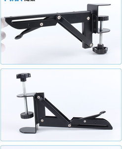 Hiçbir sondaj bilek dirsek dinlenme k-tipi ayarlanabilir kelepçe bilgisayar masaüstü el istirahat kol desteği masa kol dayama genişletilmiş uzunluk - Product Image 4