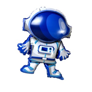 Pallone Pubblicitario Personalizzato <span class=keywords><strong>30</strong></span> Pollici a Forma di Astronauta Pallone Gonfiabile a Forma di Alieno Cartoonesco Pallone Decorativo Stampato - Product Image 2