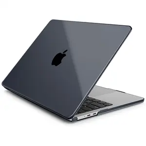 Nouveau dernier style pour macbook air 15 pouces 2023 étuis transparents imprimés UV en cristal pour macbook avec couvercle à puce M2