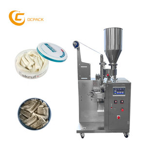 Machine d'emballage automatique de sachet de nicotines de poudre de snus Machine d'emballage de remplissage de sac de snus de tabac - Product Image 1