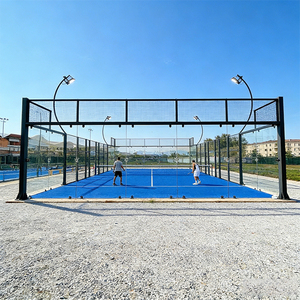 <span class=keywords><strong>Cancha</strong></span> <span class=keywords><strong>de</strong></span> Pádel Panorámica para Exteriores, <span class=keywords><strong>Cancha</strong></span> <span class=keywords><strong>de</strong></span> Pádel <span class=keywords><strong>de</strong></span> Vidrio Templado, Precio al por Mayor - Product Image 1