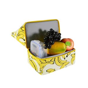 Bolsa de Compras ODM Personalizada, Reutilizable, Plegable, de Nailon, con Impresión Artística de Frutas y Plátanos, Impermeable, con Logotipo, Exportación Directa de Fábrica - Product Image 3