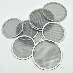 Filter Disc Mesh 10 15 20 Micron Round Stainless Steel Screen Filter Mesh Disc