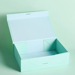 <b>Foldable</b> Magnetic Gift <b>Boxes</b> With Ribbon Closure For Luxury Packaging And Gifting - Product Image 3