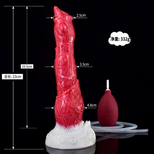 NNSX Octopus Tentacle <b>Dildo</b> with Suction Cup Curve Ejaculating Animal Penis Flexible Anal Plug Silicone Sex Shop - Product Image 6