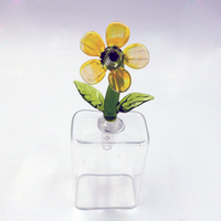 Murano Verre Tournesol Lustre Pièces Pendentif Décoration