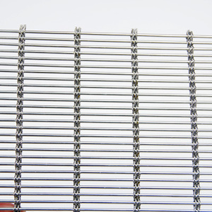 Grille métallique en acier inoxydable de qualité supérieure, tiges de 2,0 mm pour cloisons de hall d'hôtel, bureaux et revêtements de façade <span class=keywords><strong>extérieure</strong></span> - Product Image 2