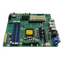 Intel Motherboard kontrol industri ATX LGA1151, 6/8/9 Gen DDR4 Z390 2xPCIe * 16 1xPCI * 16 1xPCI * 4 NAS Server Desktop SATA baru