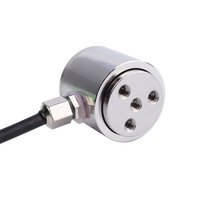 Transductor de Fuerza Tipo Báscula de Columna de Celda de Carga de Tamaño Pequeño Fibos FA402 de Acero Inoxidable 5-15V 50/100/200/500N