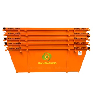<span class=keywords><strong>Bac</strong></span> à déchets robuste de 4 m³ conforme aux normes australiennes, conteneur en <span class=keywords><strong>acier</strong></span> pour la rénovation, la construction et le recyclage, <span class=keywords><strong>acier</strong></span> Q345, épaisseur 4 mm - Product Image 2