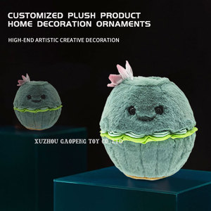 Cao cấp tùy biến sản phẩm sang trọng phòng ngủ trang trí nội thất chậu cây xanh búp bê sang trọng thiết kế plushie - Product Image 4