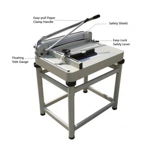 DB 868A4 Heavy-duty Paper <b>Cutter</b> Small Paper <b>Cutter</b> <b>Machine</b> Can Be Placed on the Table for Convenience - Product Image 3